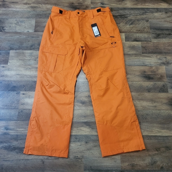 NWT Men's Oakley Burnt Orange Divisional Cargo Shell Pants Size XXL - Picture 4 of 12